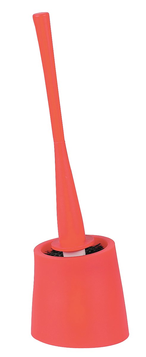 Spirella Toiletborstel met Houder – MOVE Serie Toiletborstelhouder van Stevig Kunststof – Badkameraccessoires met Klassiek Design