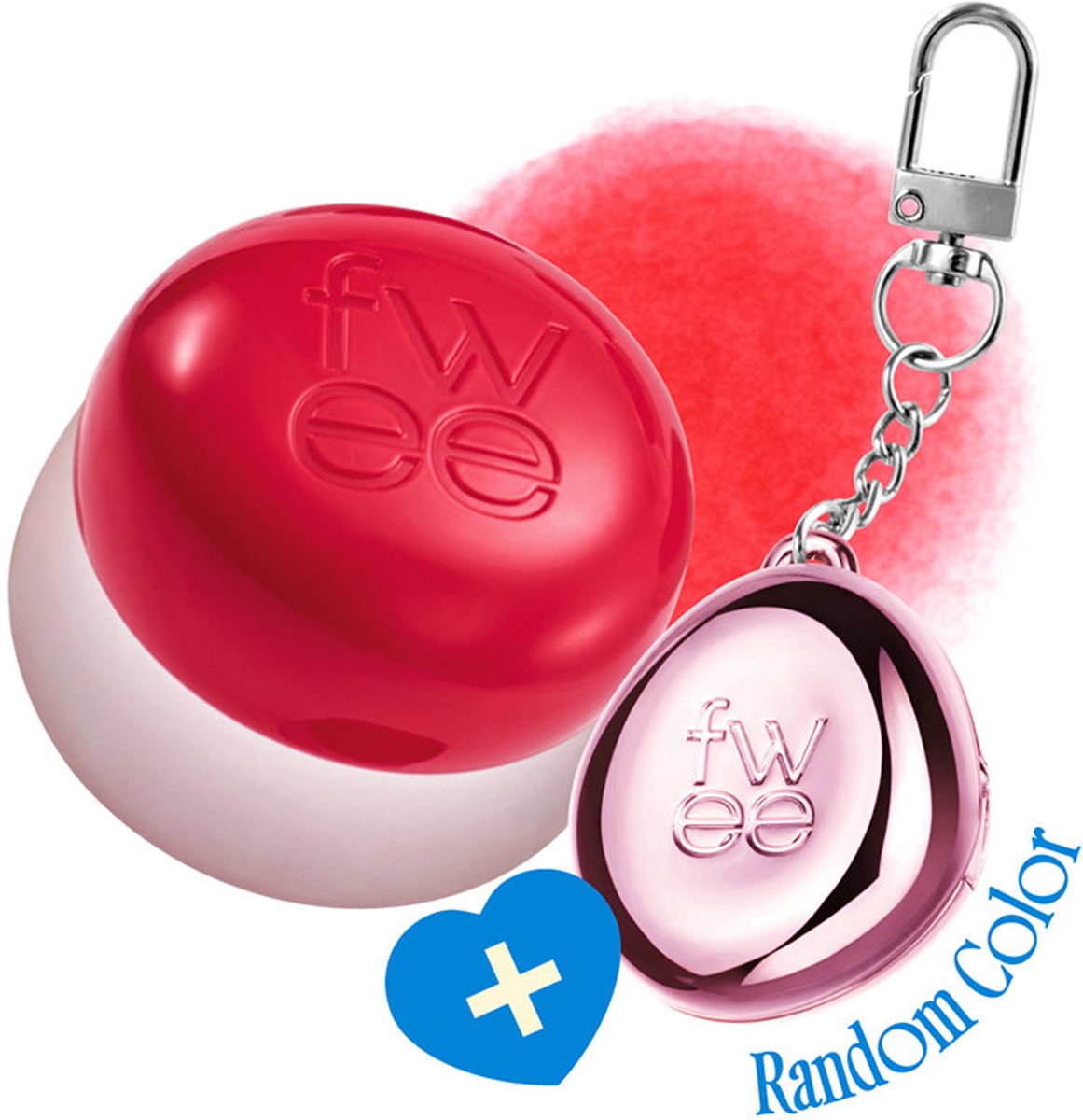 Blurry Pudding Pot Keyring Set