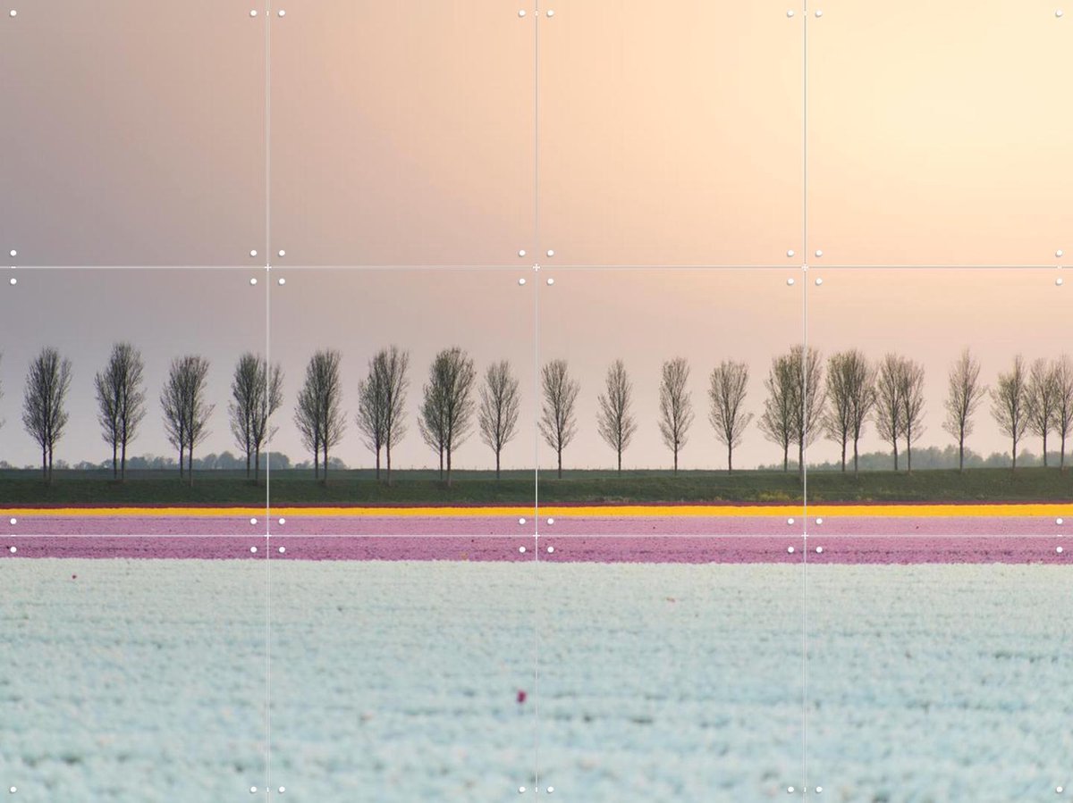 IXXI Lines of Silence, Claire Droppert - 80 x 60 cm - Gratis ophangtool - Grote wanddecoratie en posters - Fotografie, Woonkamer, Gang, Eetkamer