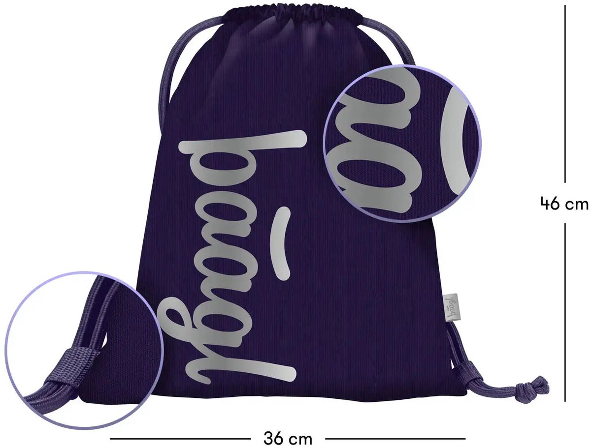Baagl Gymtas Plum