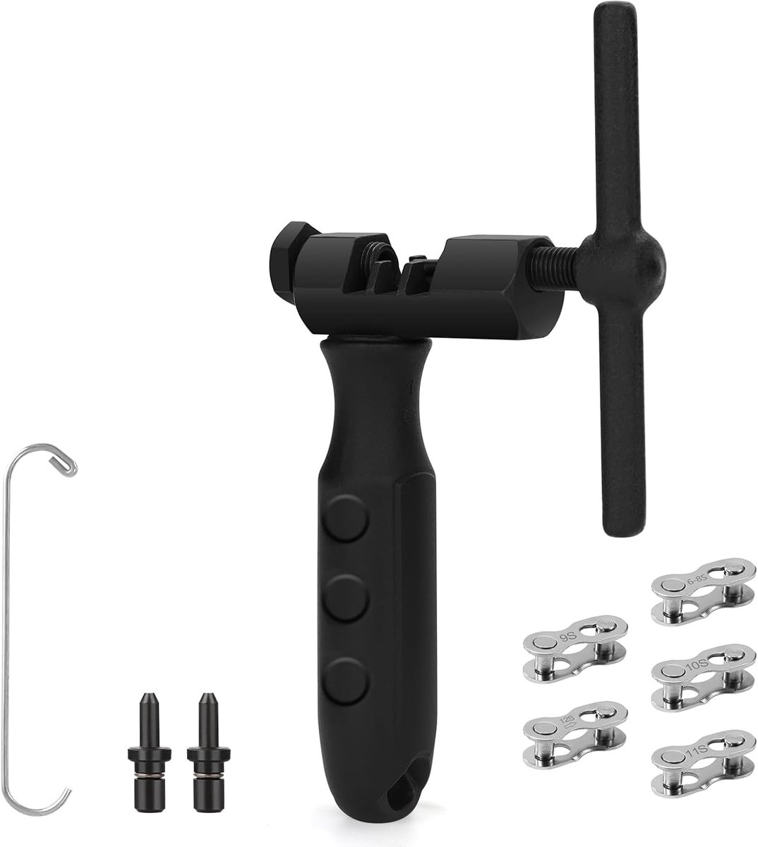Kettingklinknagels voor fiets, 5 paar fietskettingen, klinknagels, fietsketting, reparatieset voor 5 tot 12-voudige en singlespeed kettingen, verwijderen en bevestigen fietskettingen voor