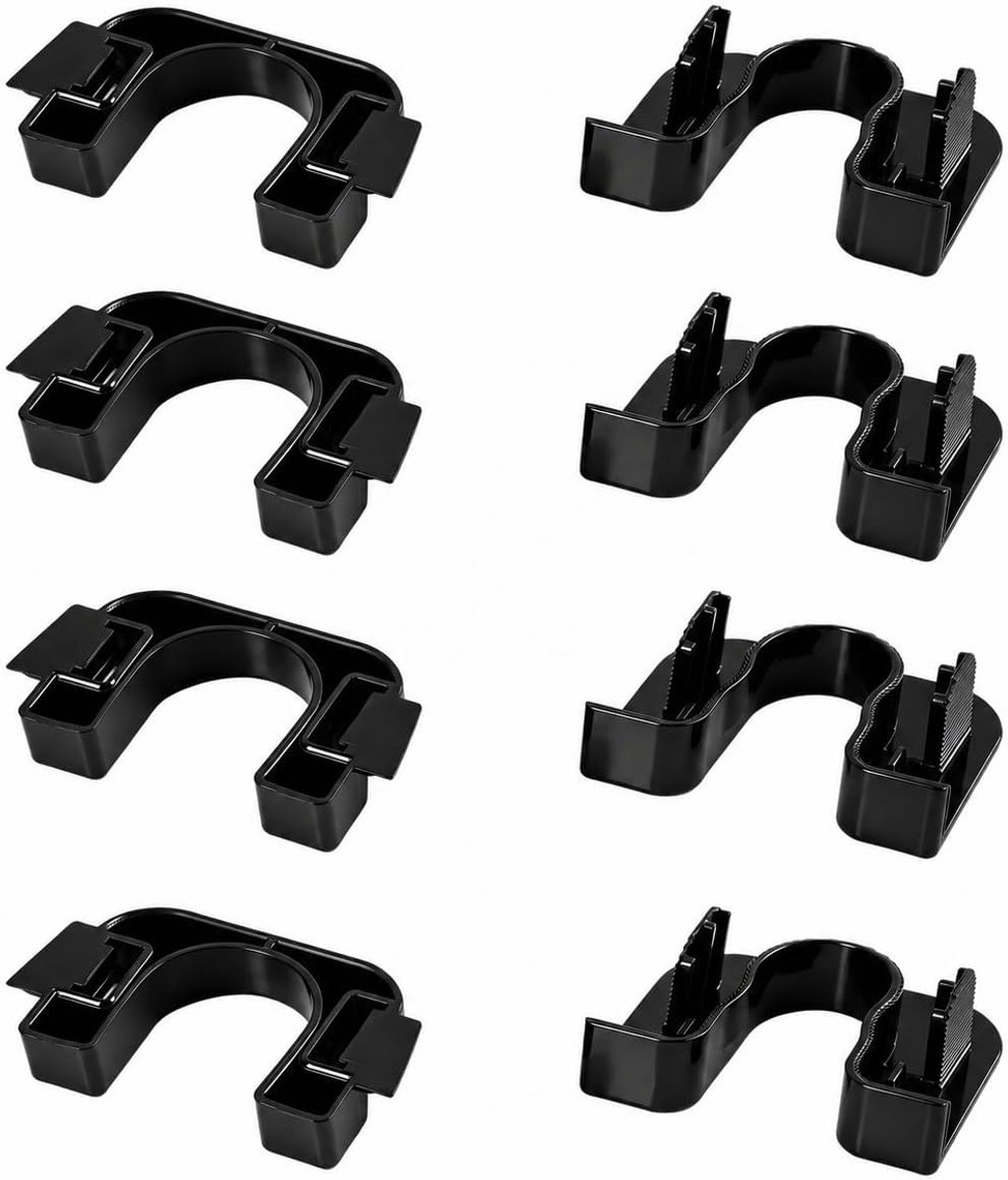 4 clips voor achterplank, geschikt voor Mk7 Mk8 1539663, kofferbakafdekking, vervangende clip voor hoedrek, compatibel met verschillende modellen, eenvoudige installatie, duurzaam materiaal