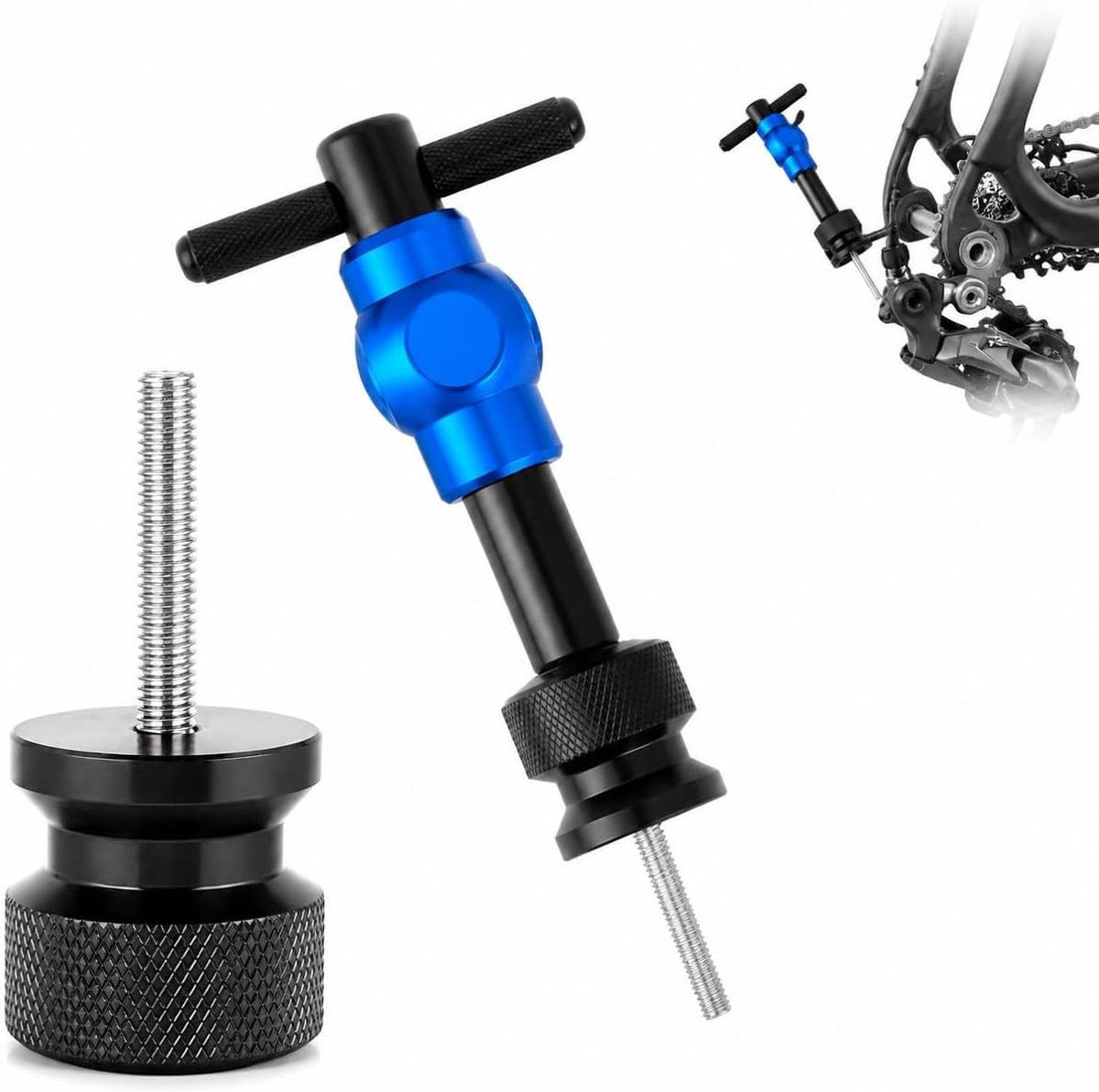 Versnellingsgereedschapadapter voor racefietsen – CNC-alu, hoogte/hoekverstelling