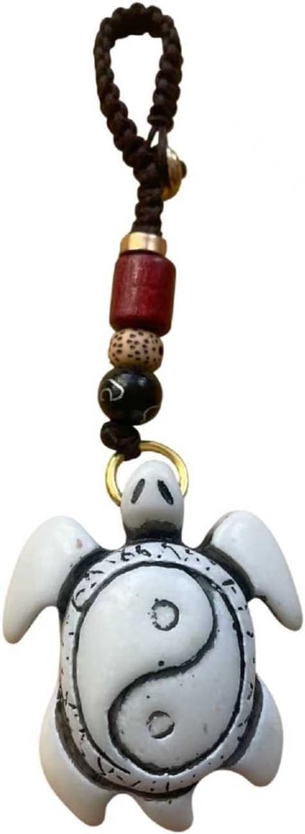 Cordon Yin Yang Schildpad Wit - Tas Hanger