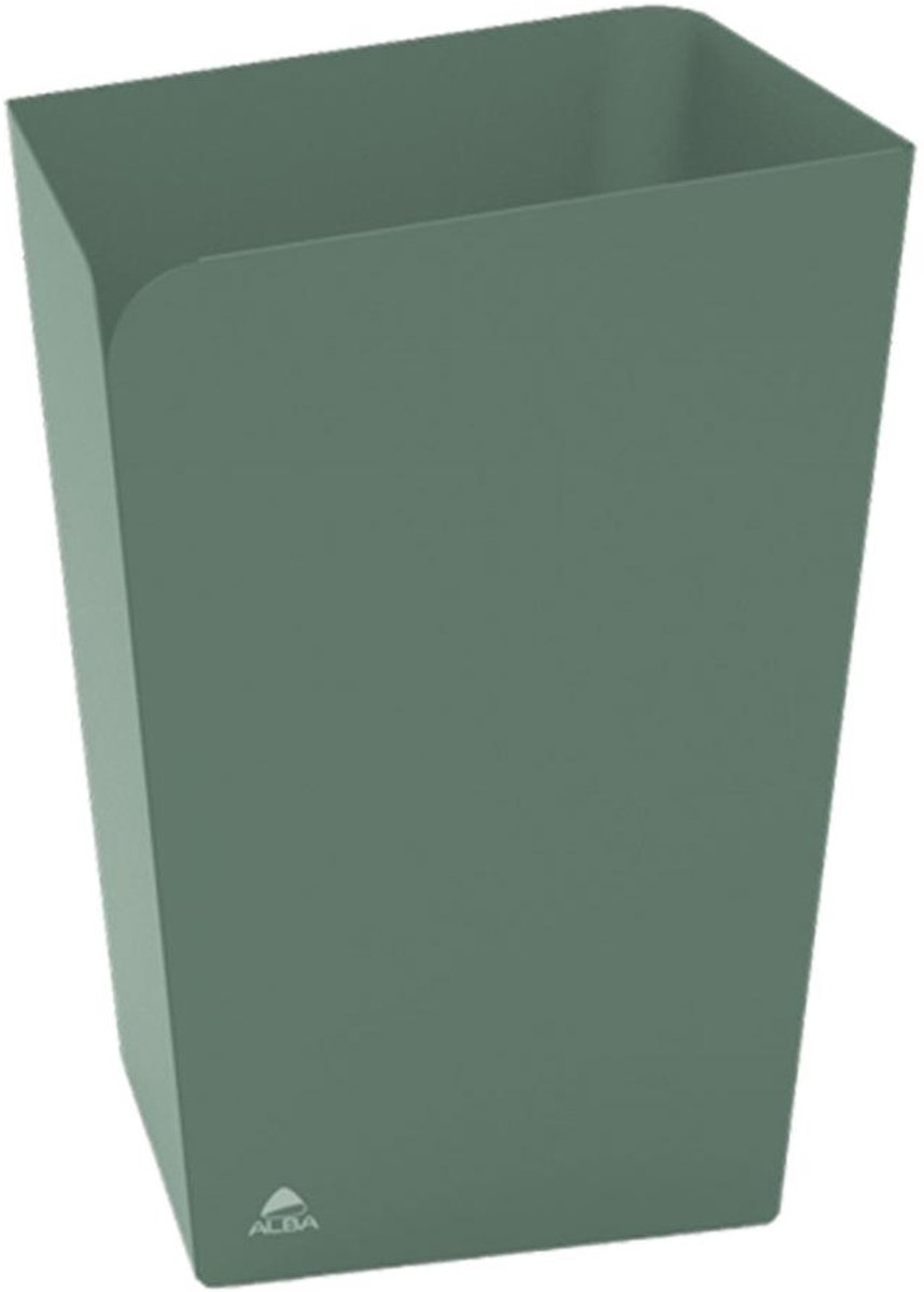 Alba ODCORB designpapiermand metaal 18 L. groen
