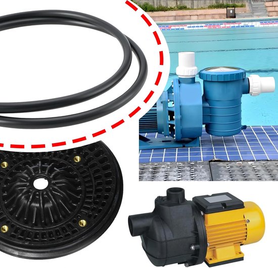 2 stuks zwembad O-ring spa pomp deksel O-ring pakking U9-229 O-218 compatibel met Dura compatibel met Max-E-glas 150x7mm zwart — afbeelding 2