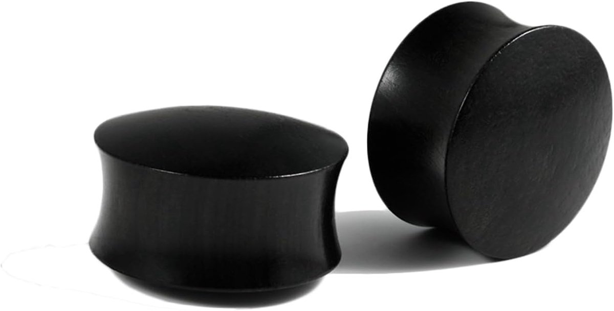 pluggen voor oren, uniseks oormeters gepolijst koepelvormig, lichaamspiercing, sieraden oorbelmeters voor mannen, 2 stuks