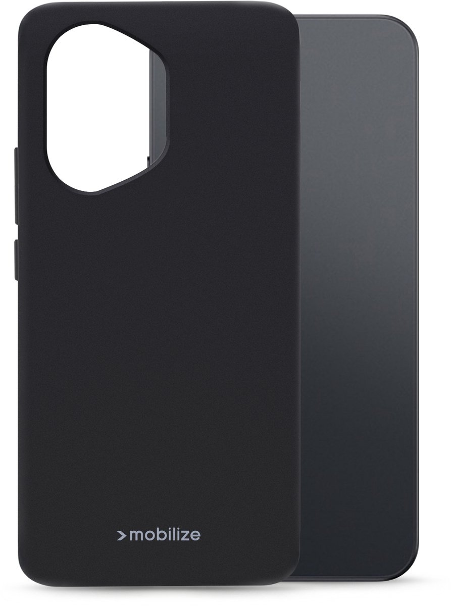 Mobilize Rubber Gelly Case - Geschikt voor Honor 600 - Matt Black