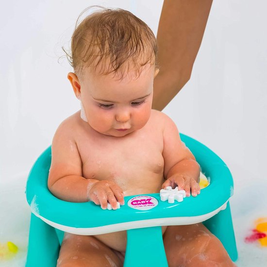 Baby Badring - Baby Zitje - Veilig Baden - Antislip Zitje - 6-15 maanden - Roze — afbeelding 2