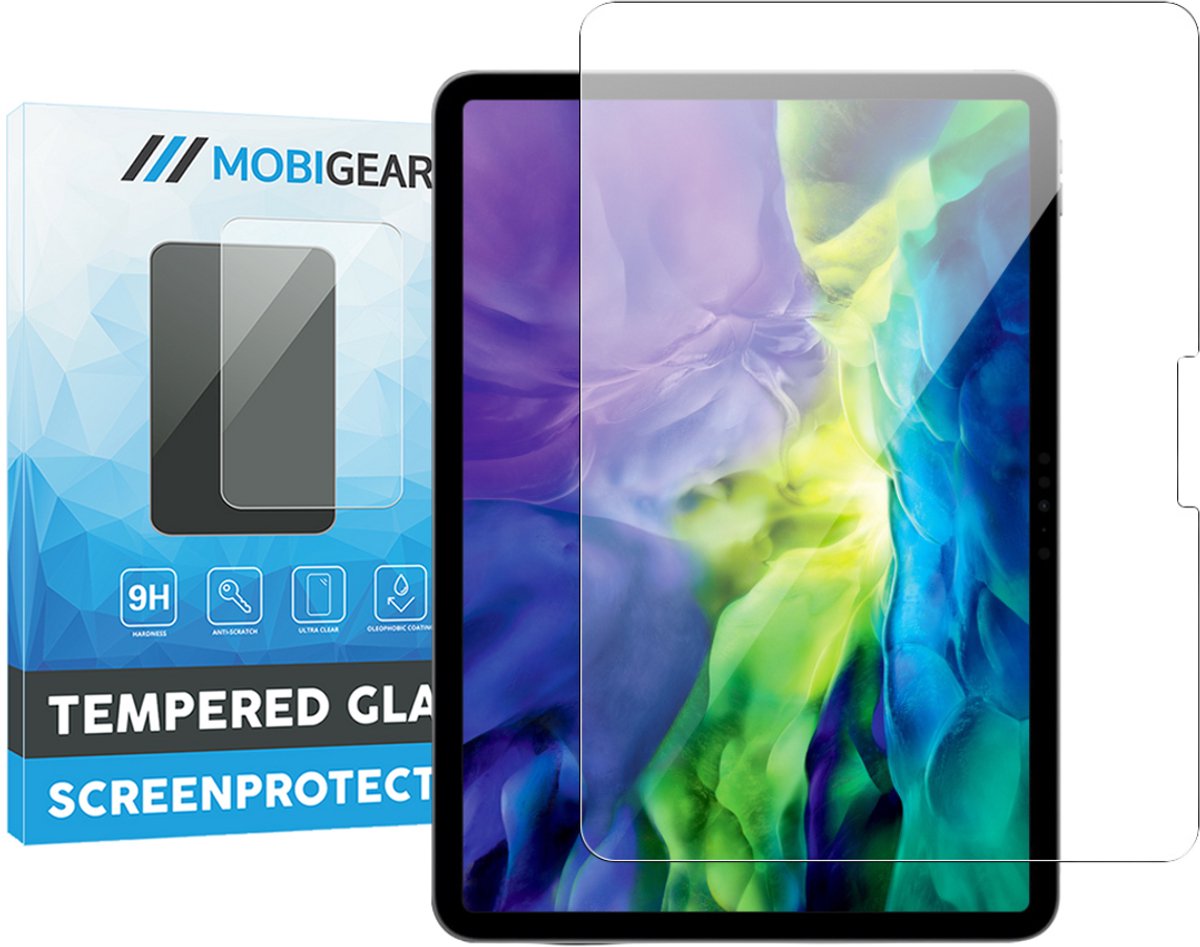 Mobigear Screenprotector geschikt voor Apple iPad Pro 11 Inch (2024) Glazen | Mobigear Screenprotector - Case Friendly