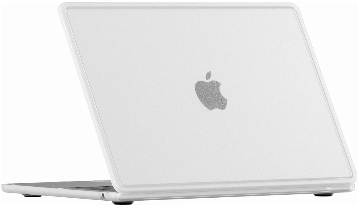 Mobigear Laptophoes geschikt voor Dunne Apple MacBook Air 13 Inch (2022-2026) Hoes Hardshell Laptopcover MacBook Case | Mobigear Shockproof Slim | Doorzichtig Hoesje MacBook Air 13 Inch (2022-2026) - Transparant - Model A2681 / A3113 / A3240 / A3449
