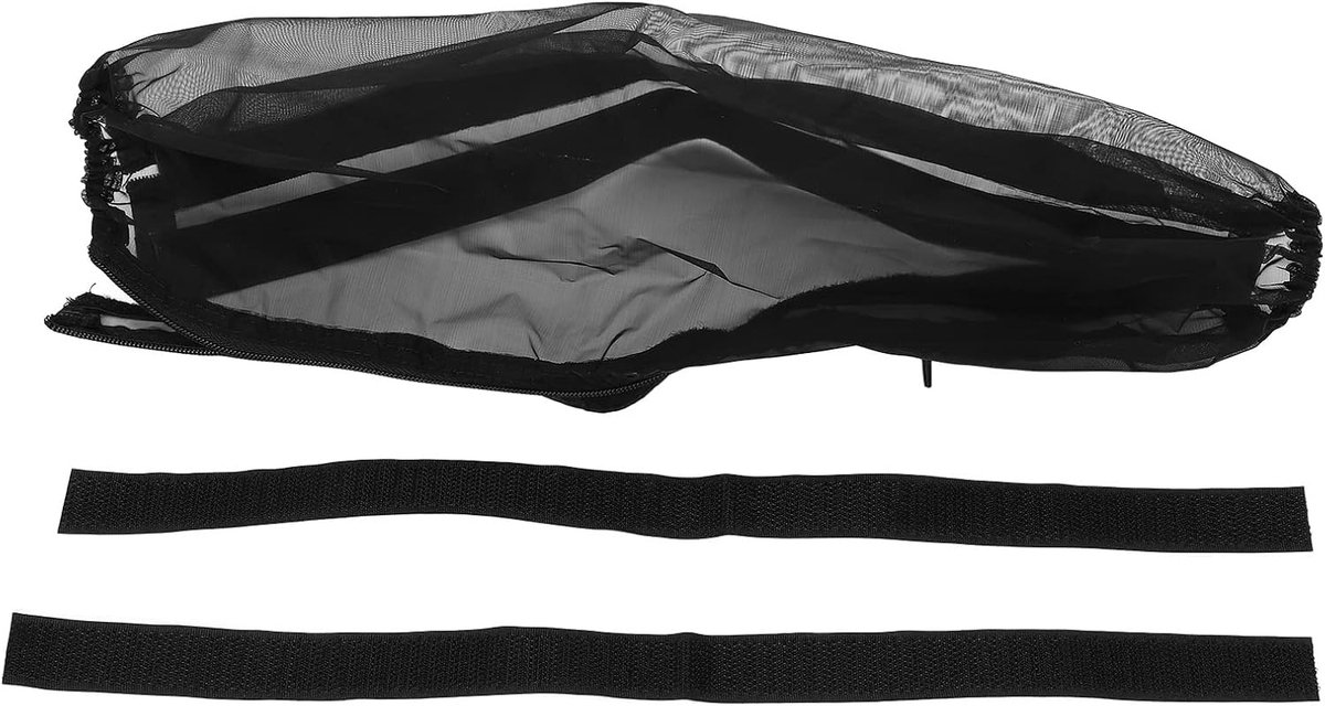 Auto Stofkap, Waterdicht Stofdicht Volledige Dekking Zwart Mesh Nylon RC Auto Chassis Cover Compatibel met TRAXXAS 1/8 SLEDG