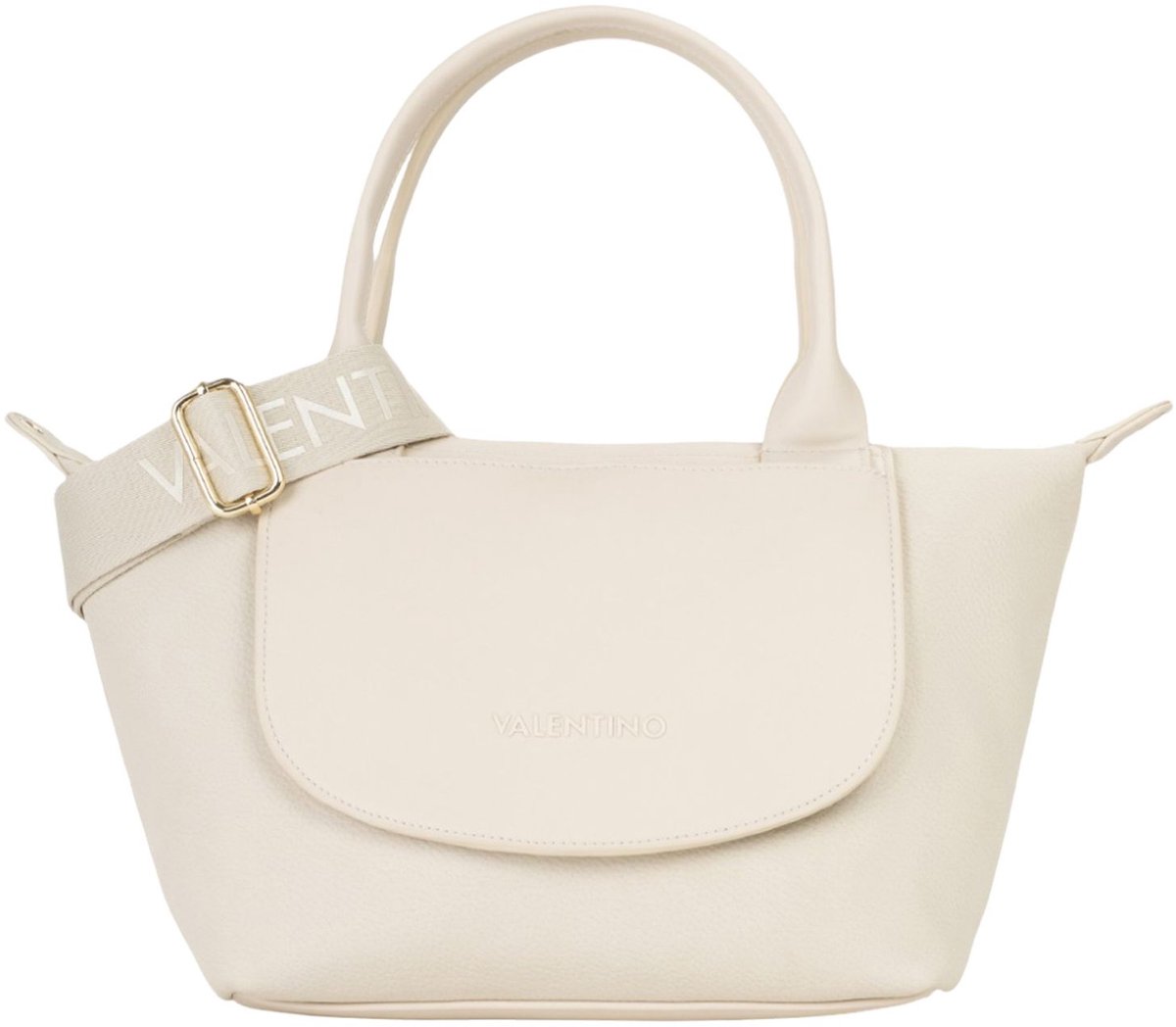 VALENTINO schoudertas Snowfall Shoulder Bag Ecru crème