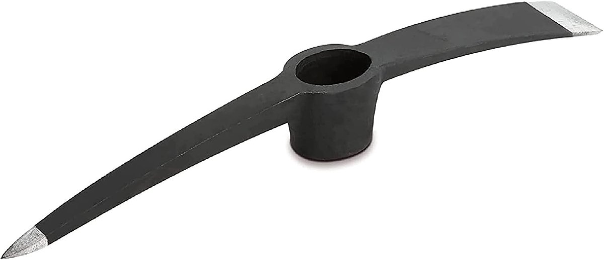 kippen 3011X - puntige hak 1,5 kg met ovaal oog van gesmeed staal