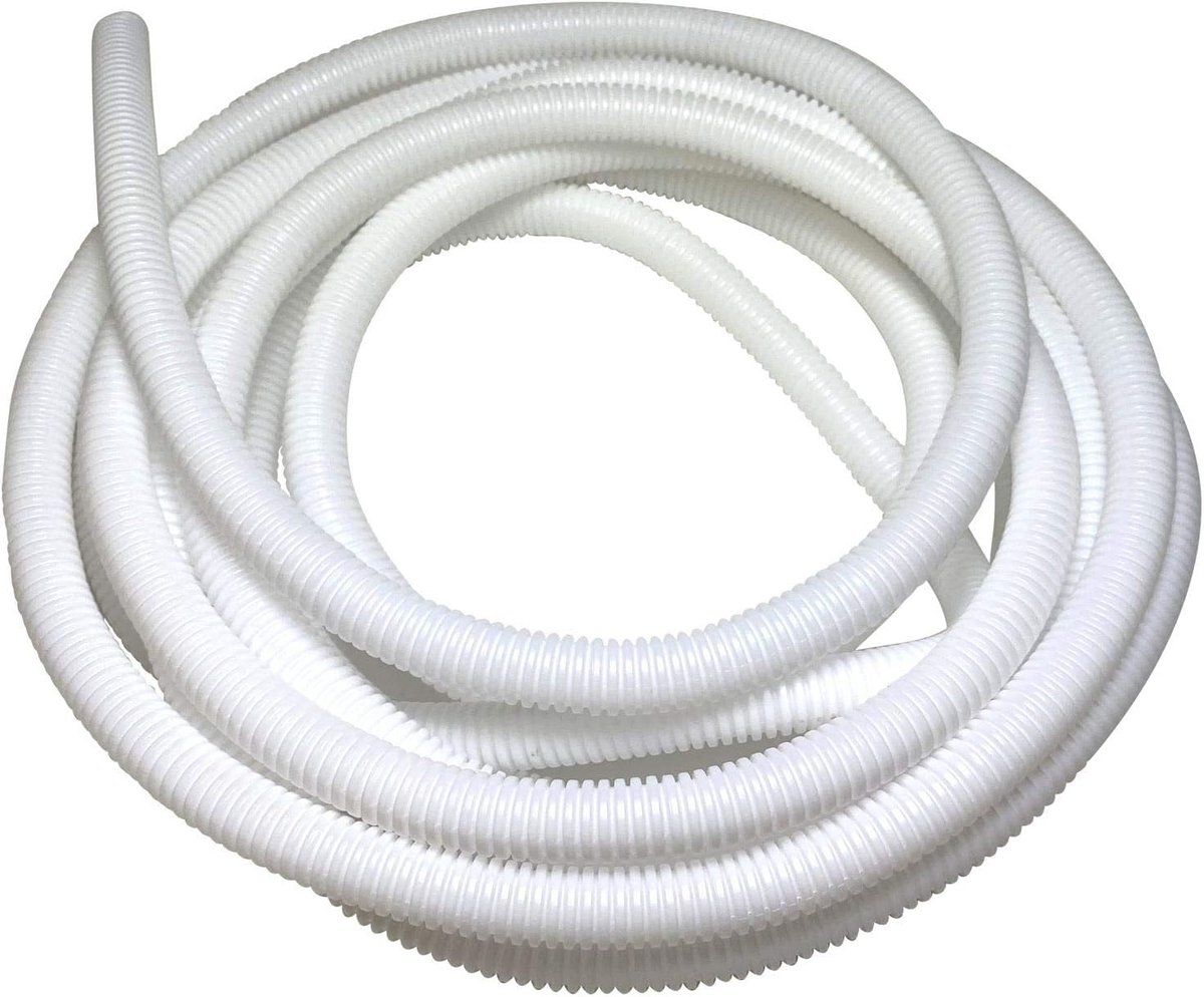 Witte GolfFlexi-Pijpbuis niet-Gespleten 23mm - 5m