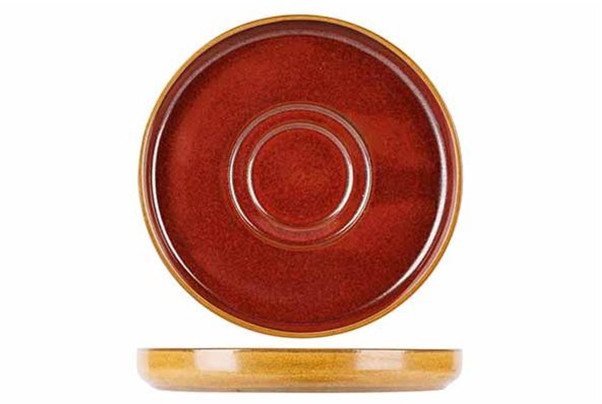 Elements Mustard Ondertas D14xh1,6cm