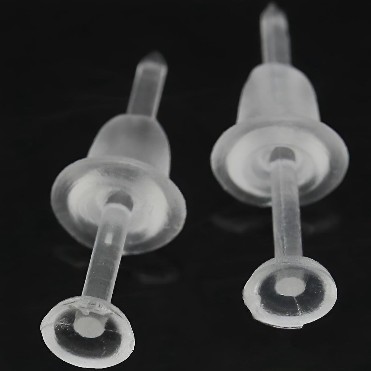 20 stuks Clear 3 mm platte piercing retainers 20 stuks heldere oorbel sluiting hypoallergene oorbellen bars kit oorstekers stud set oorpiercings steker sieraden voor dames heren