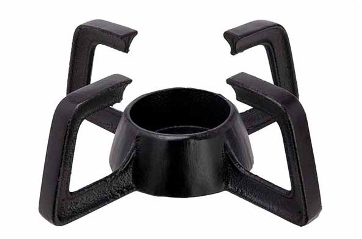 Hob Rechaud Zwart 14,2x14,2xh5cm Gietijzer Voor 1 Theelicht