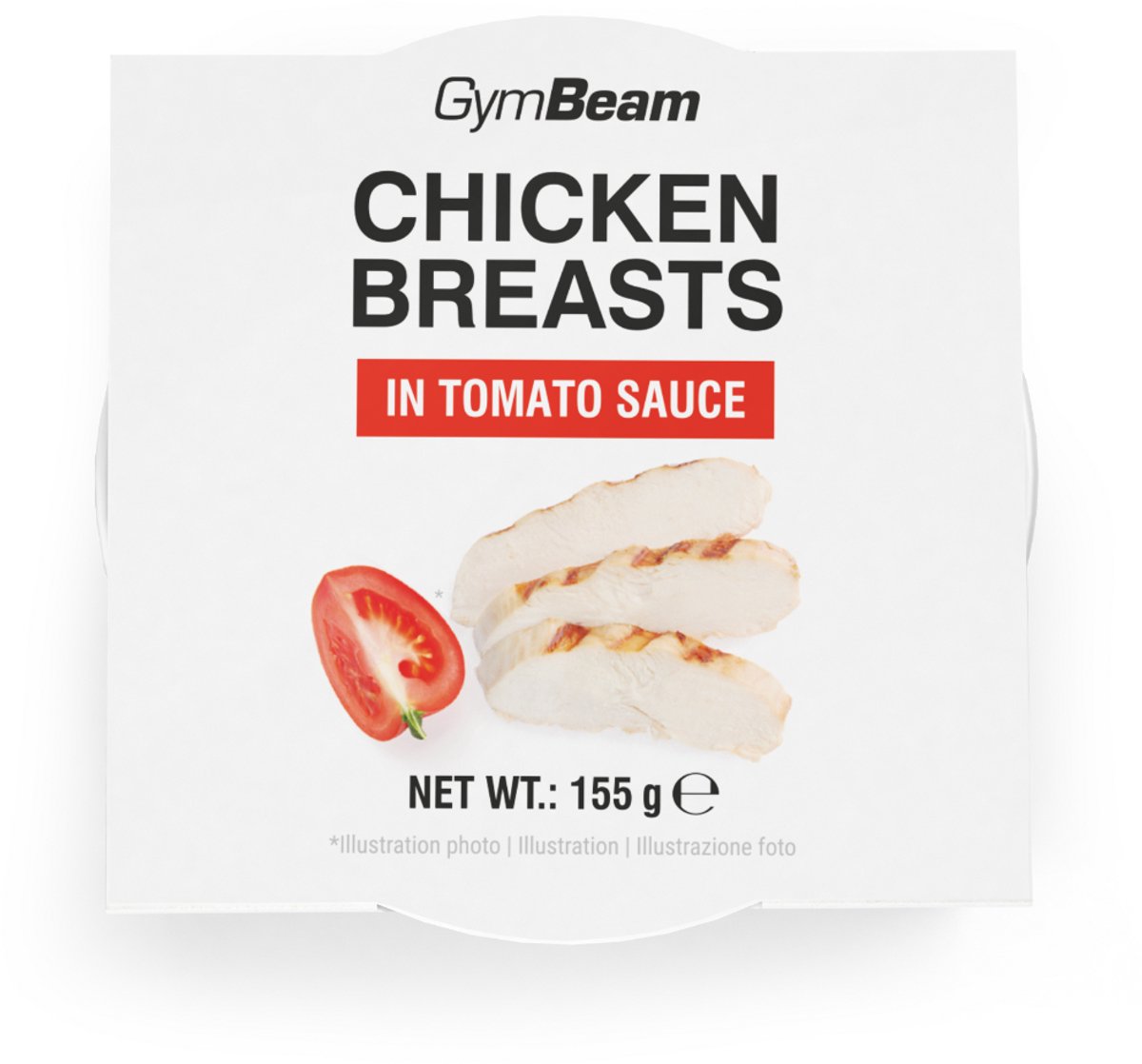 GymBeam Kipfilet in Tomatensaus 155 g