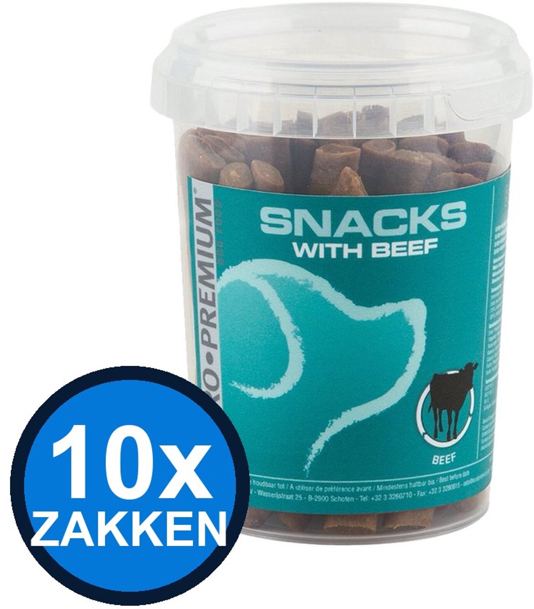 10x Euro-Premium - Snack Rund - Hondenvoer Snacks - 300 g