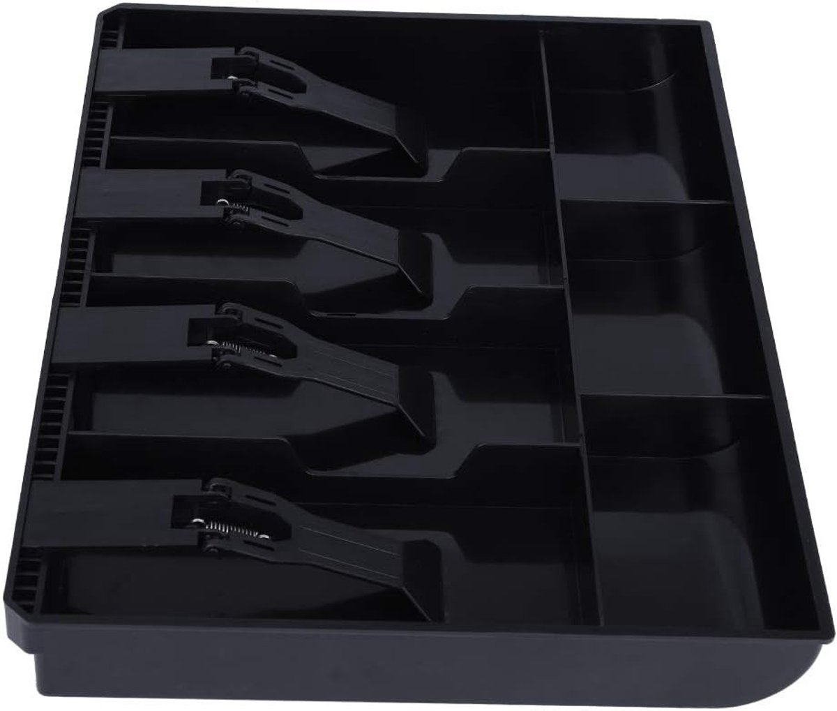 Cash Drawer Insert met 4 Banknote Compartiments en 3 Munt Compartiments voor Supermarkten, Winkels en Hotels