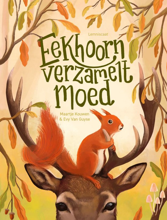 Eekhoorn verzamelt moed - cover