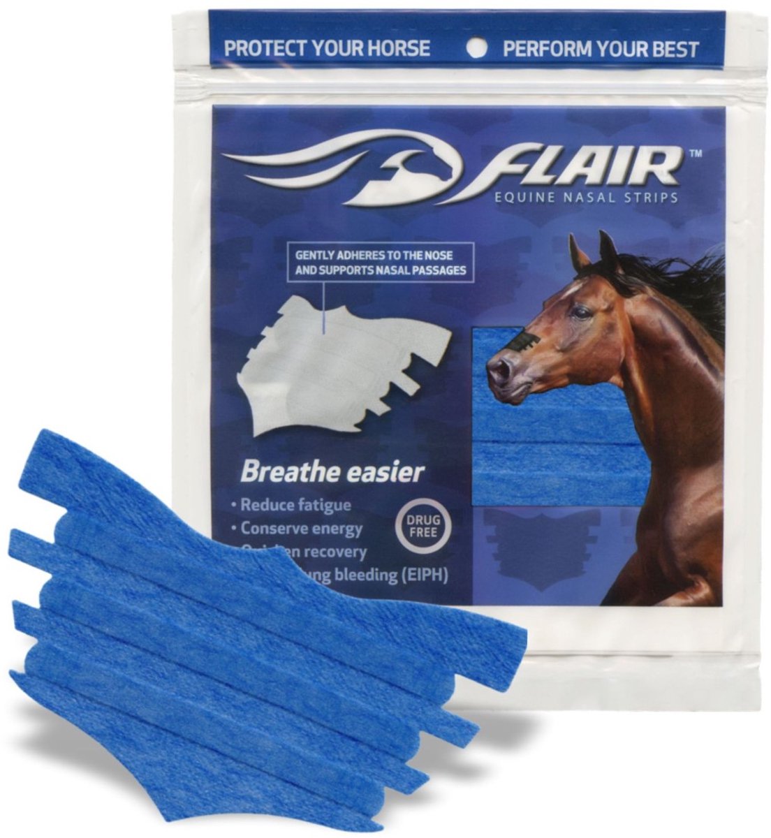 Flair Neusstrips Neuspleisters -Blauw-6