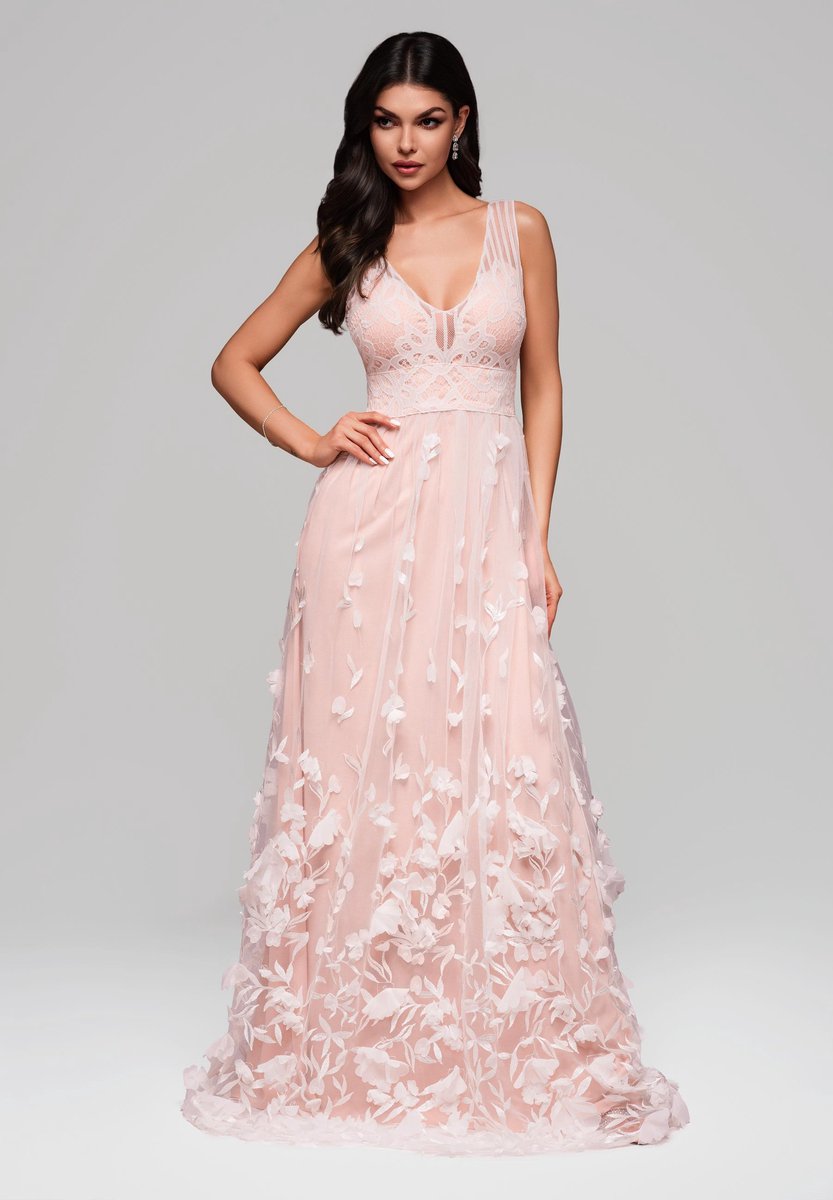 LARICA Jurk - polyester - rits - jurk Wit L