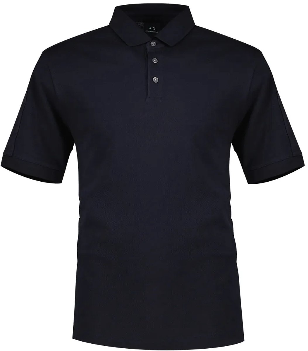 Armani Exchange Xm001290_af10366 Korte Mouw Poloshirt Zwart L Man