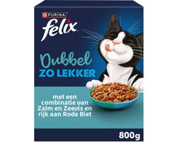 Felix Dubbel Zo Lekker - Adult - Zalm en zeevis - 800 g