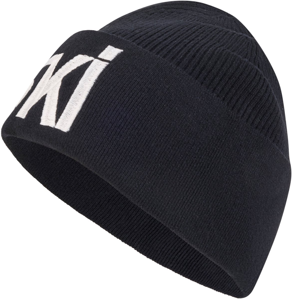 FALKE Ski Wool Beanie sneldrogend warm wol muts unisex ONESIZE Zwart