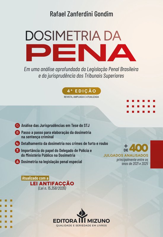 Dosimetria da Pena - 4ª edição 2026 - cover