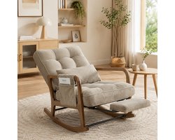 Top 10 Schommelstoelen 2026: Schommelstoel met Voetensteun Kaki