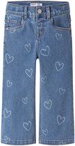 NAME IT- NMFROSE WIDE AOP JEANS 4044-ON NOOS - Meisjes - Jeans