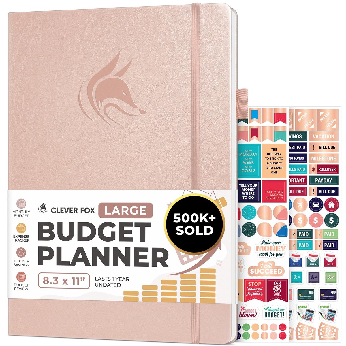 Solidchoice - Budget Planner voor Financiële Organisatie en Uitgavenbeheer, A4