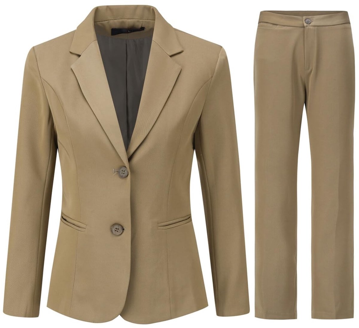 Solidchoice - Dames Tailored Business Suit met Dubbele Knopen