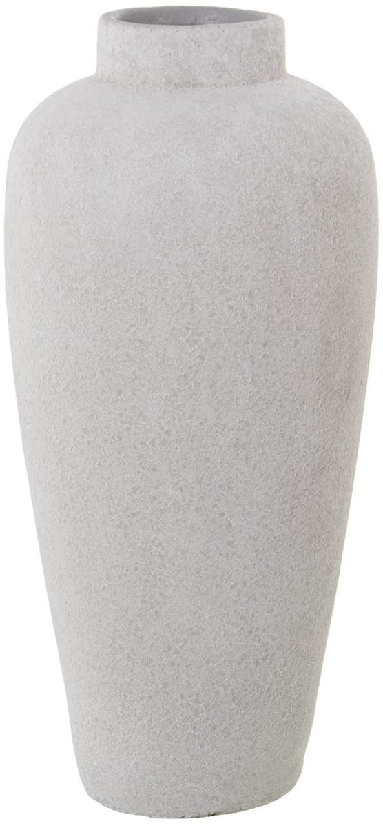 Solidchoice - Keramische Tafelvaas Licht, 18 x 40 cm