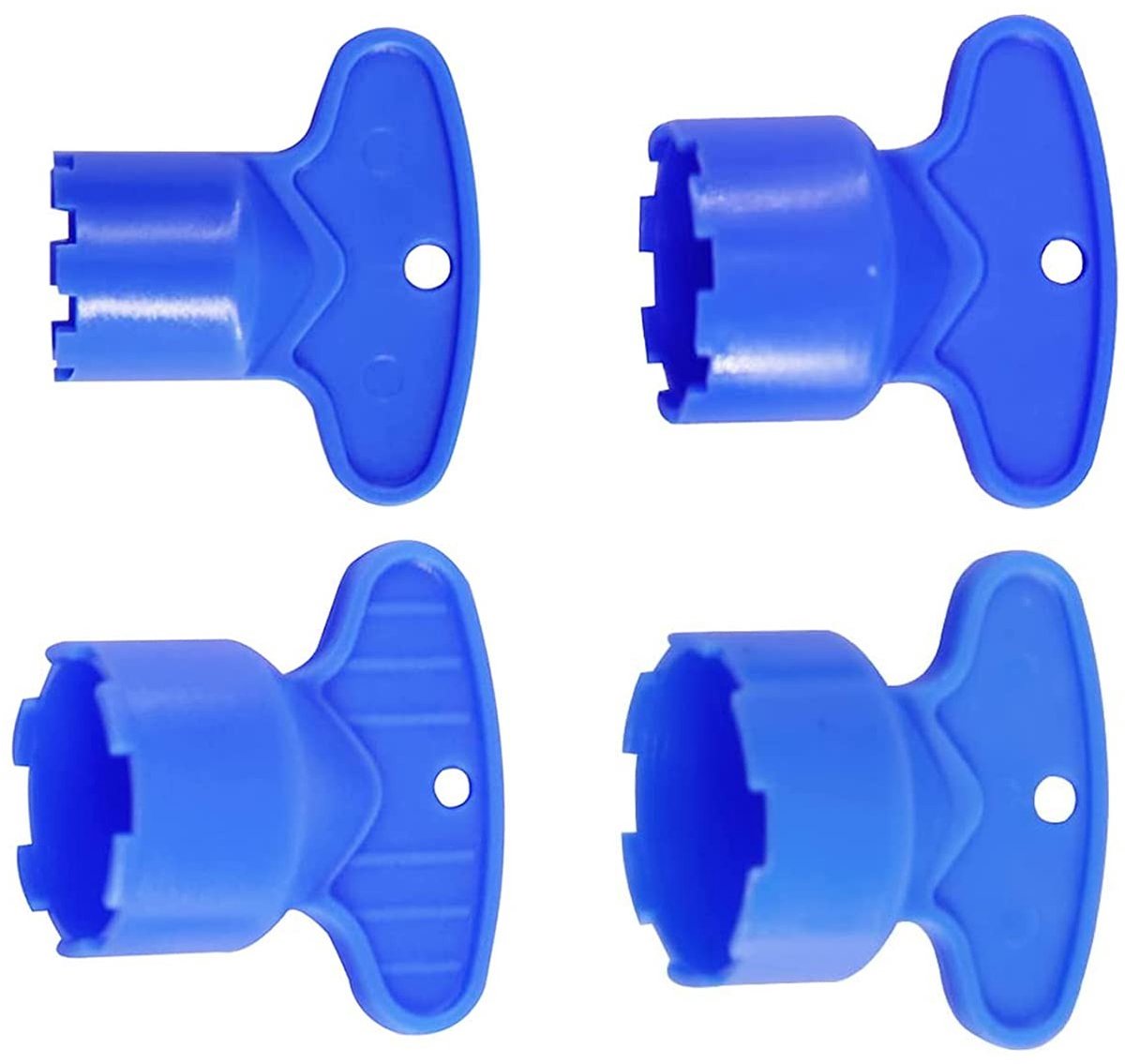 Solidchoice - Jet Regulator Faucet Set met 4 Stuks en Verwijderingssleutel