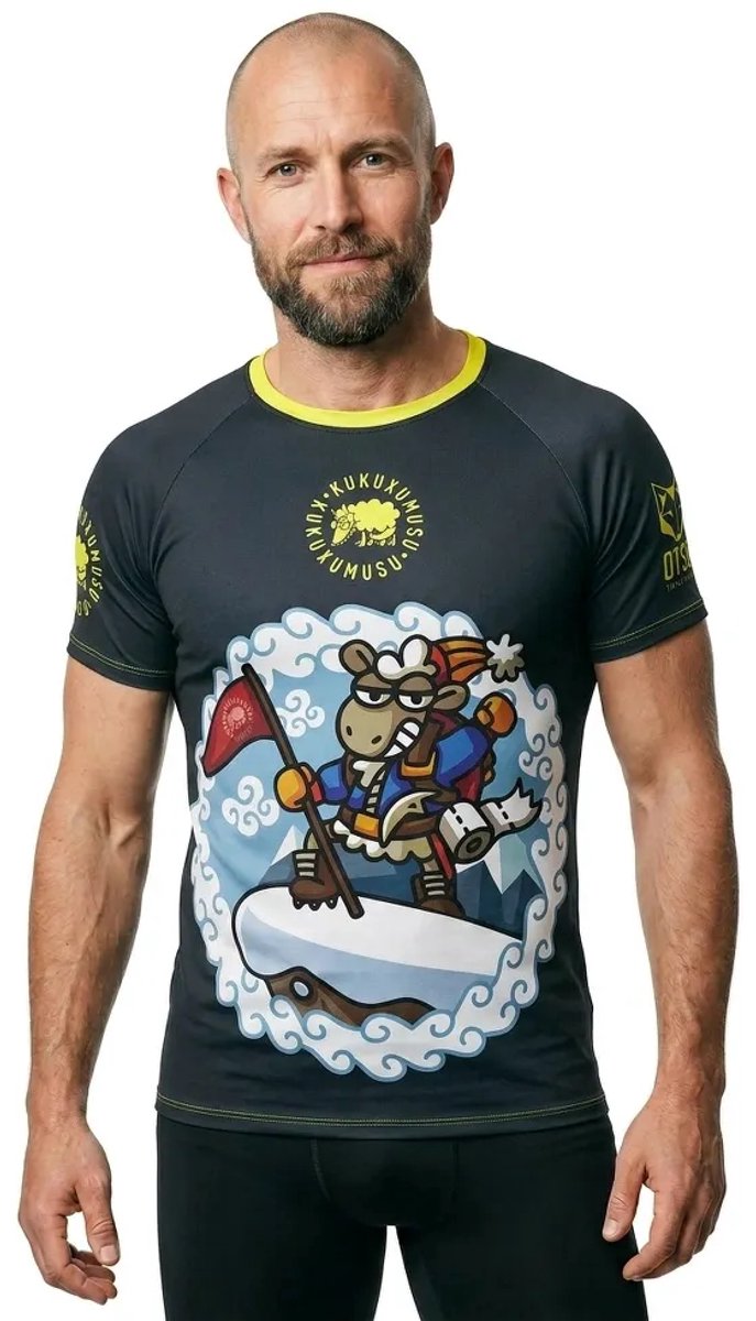 Otso Kukuxumusu Pirineus T-shirt Met Korte Mouwen Veelkleurig M Man