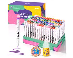 Arrtx – Acrylmarkers – Paint Brush Tip Markers – 150 kleuren (150A)