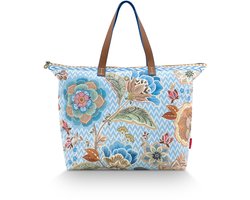 Pip Studio - Tilda Tote Bag met rits - Schoudertas - Hakuna Blauw - 66x20x44cm