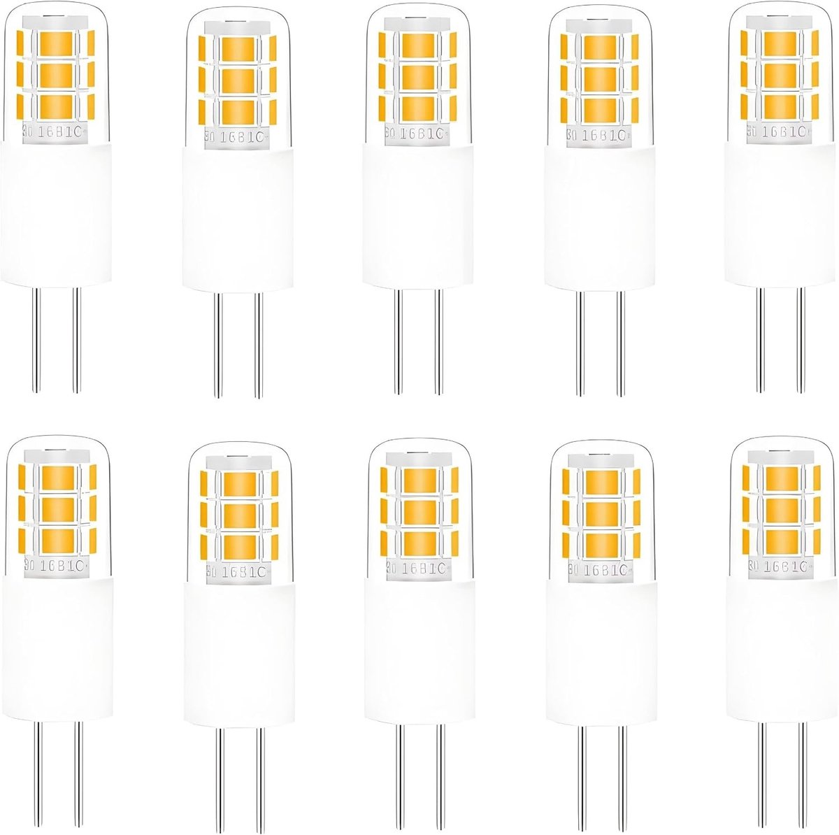 LED Lamp - Warm Licht - 2W - Flikkervrije G4 Ledlamp voor Woonkamer en Slaapkamer