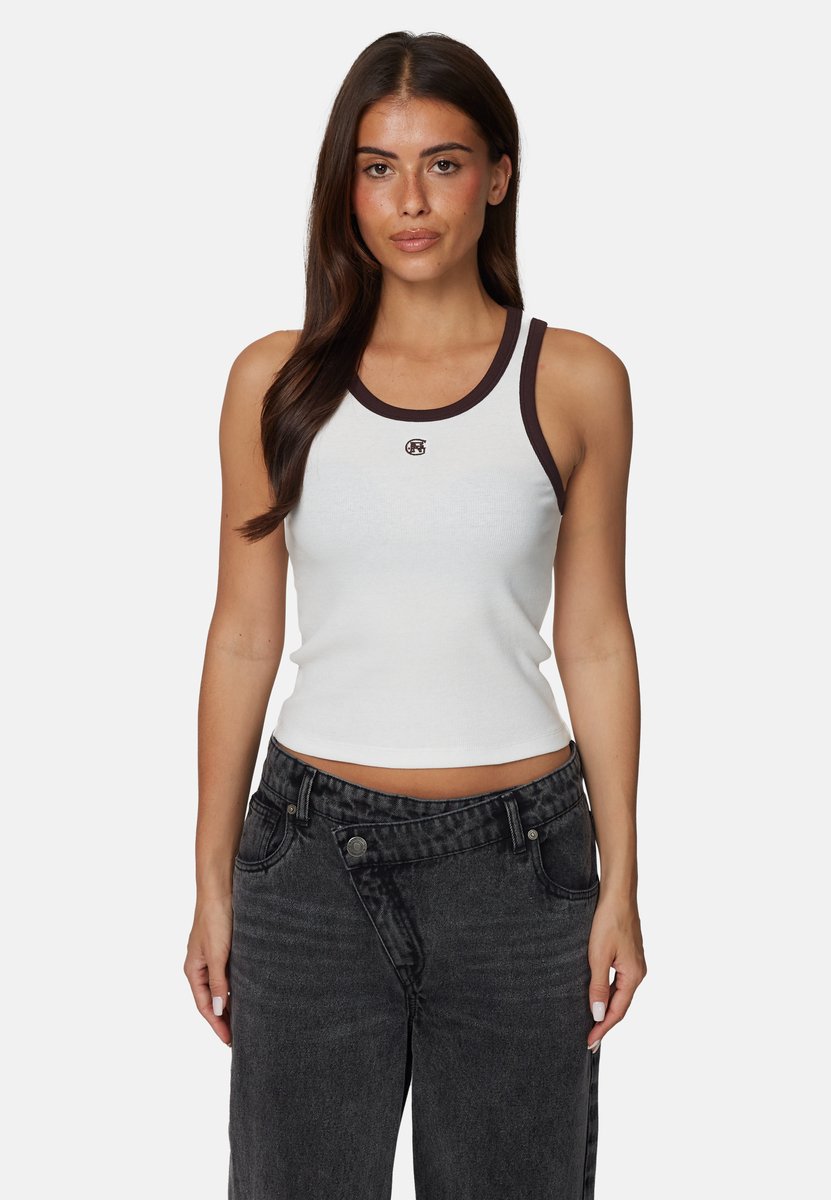 Good For Nothing - Vest - Katoen - Vrouwen - Maat M - gebroken wit