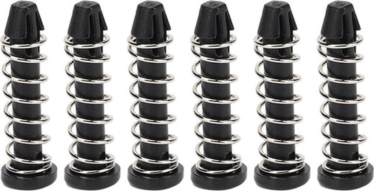 Koellichaam montage-pin 18,6 mm - 100 stuks - Montageclip-kit met plastic sluiting