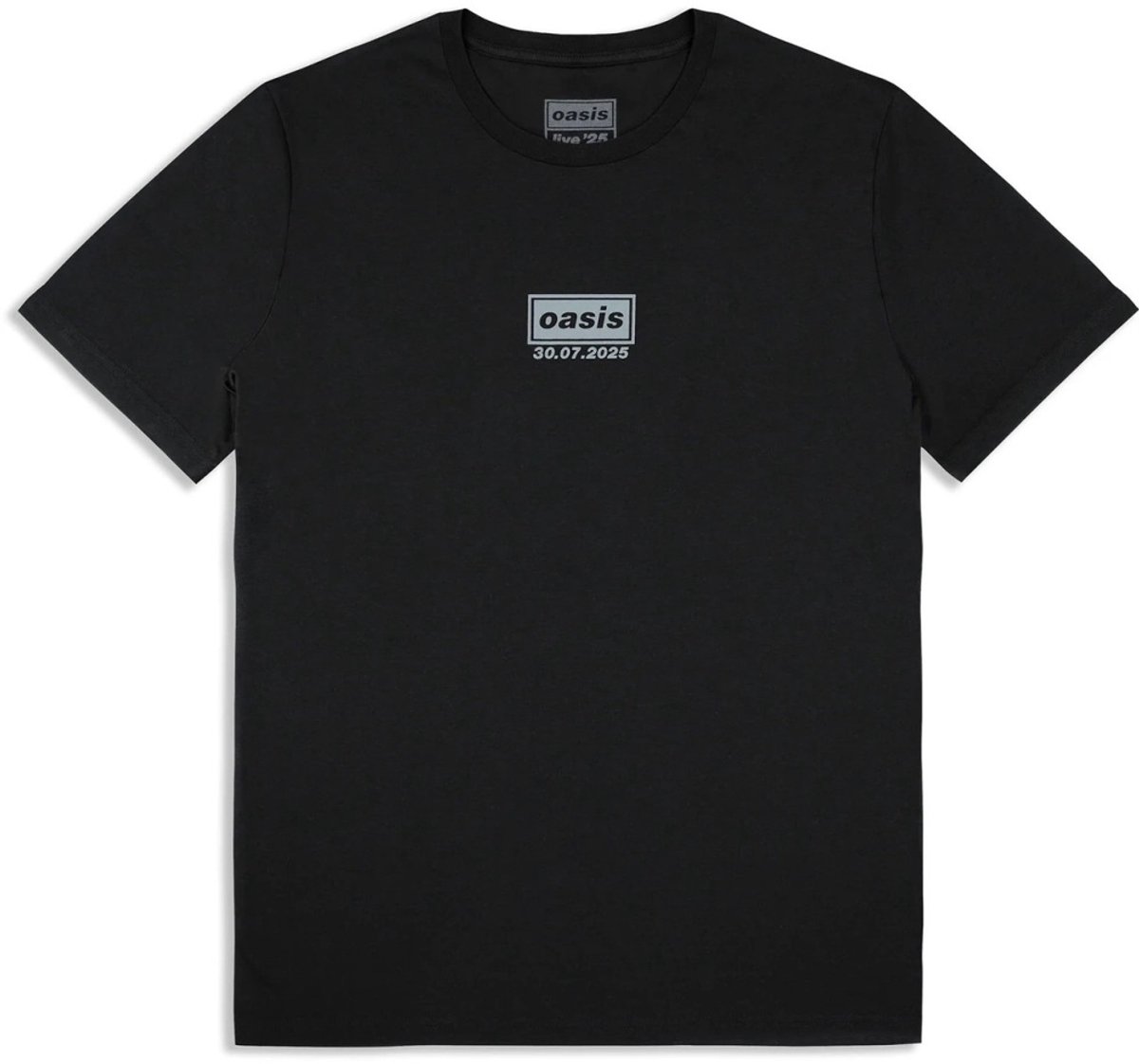 Oasis - London 30 July Event Heren Tshirt - L - Zwart