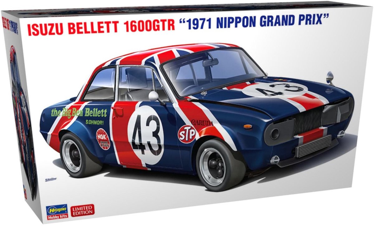 Solidchoice - Modelbouwset Isuzu Bellett 1600Gtr 1:24