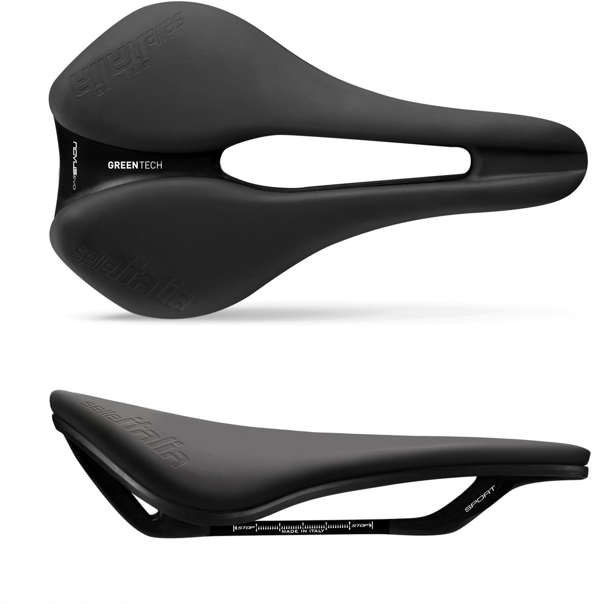 Solidchoice - Ergonomisch Fietszadel met Gel en Carbon Stalen Rails