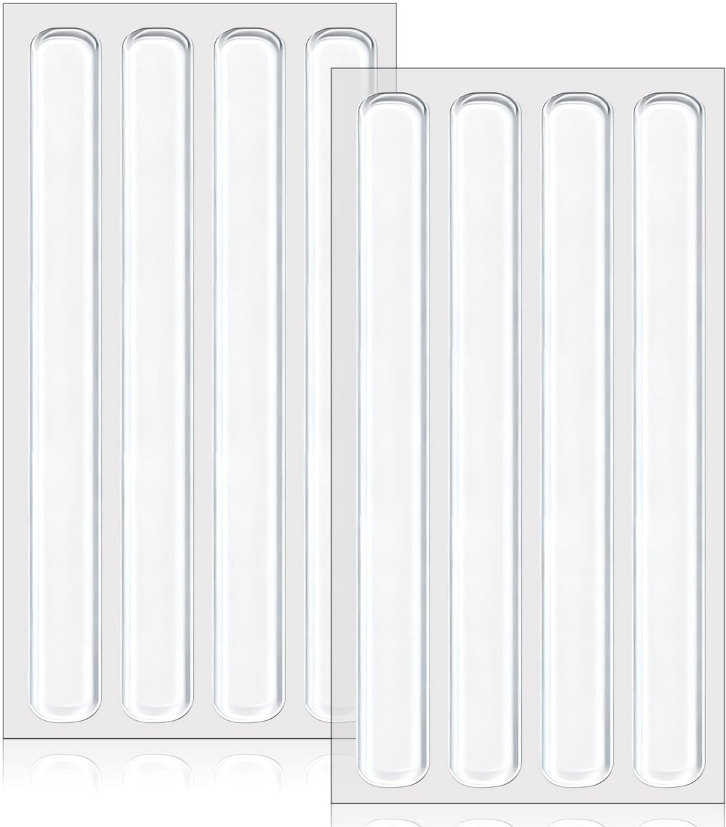 Solidchoice - Set van 8 Transparante Zelfklevende Meubelstoppers