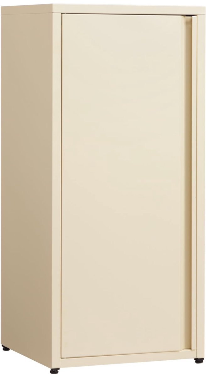 Solidchoice - Metalen Opbergkast met Magnetische Sluiting en Verstelbare Planken