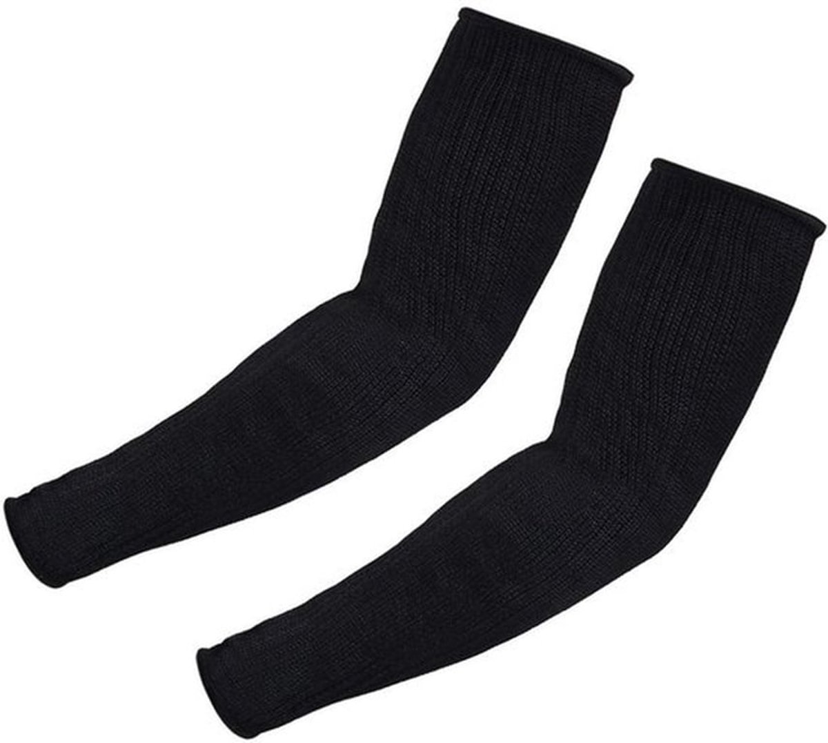 Mouwarmbeschermhoes Zwart - Armmouwen - Veiligheidsbescherming - Tuinwerk - Keuken - 35 cm Lengte - Armbescherming